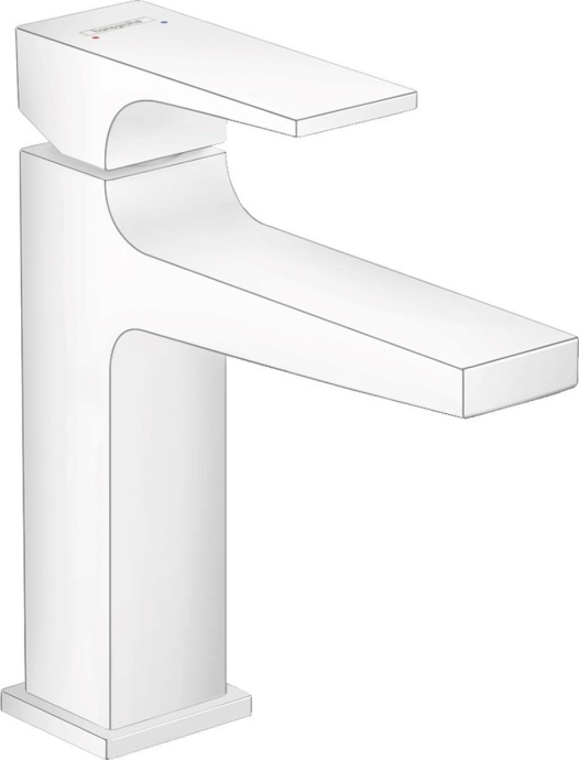 Смеситель Hansgrohe Metropol 32507700 для раковины, с донным клапаном Push-Open - 0