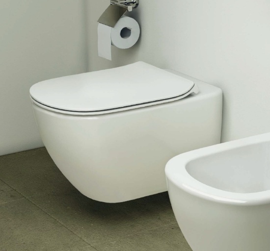 Унитаз подвесной Ideal Standard Tesi AquaBlade с микролифтом - 4
