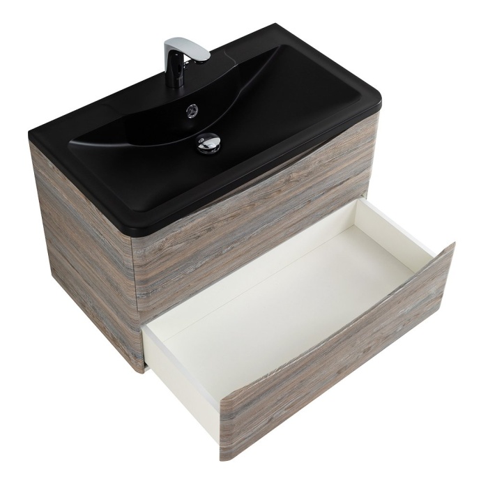 Тумба с раковиной BelBagno Acqua 100 светлое дерево - 5