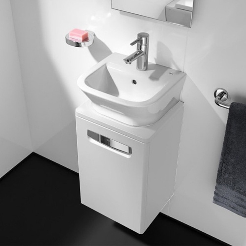 Тумба для комплекта Roca Gap 45, белая матовая ZRU9302735 - 2