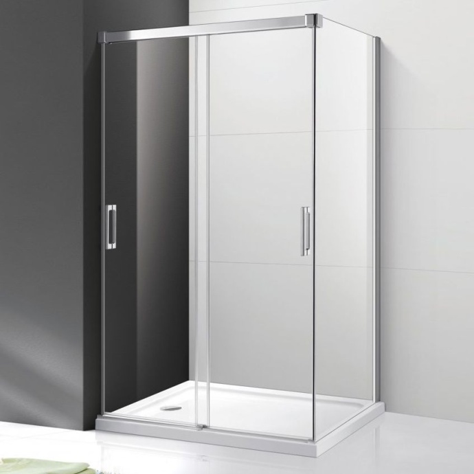 Душевой уголок Cezares Tandem Soft AH-2-120/80-C-Cr-IV стекло прозрачное TANDEM-SOFT-AH-2-120/80-C-Cr-IV - 0