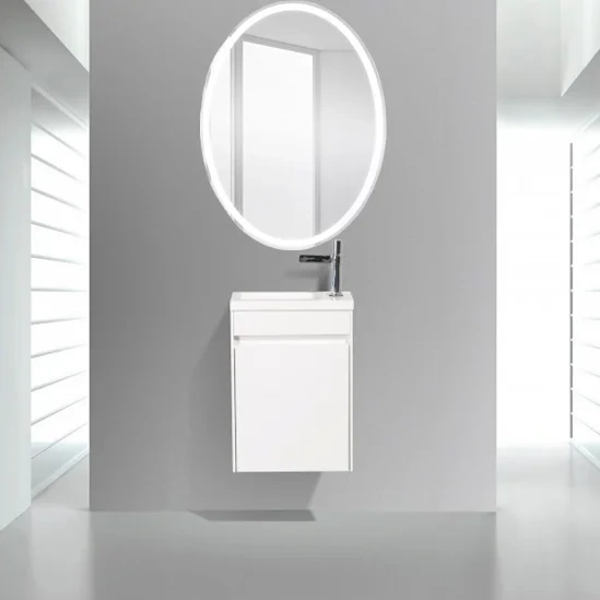 Комплект мебели BelBagno Pietra Mini 46 L белый - 0