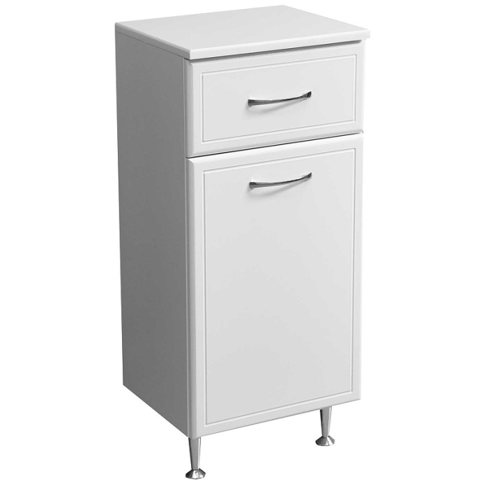 Комод Stella Polar Концепт 36 с бельевой корзиной белый SP-00000152 - 0