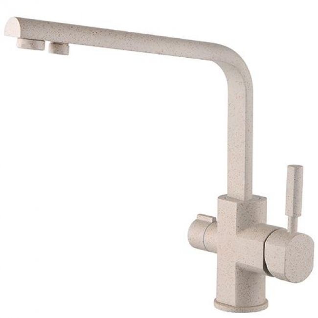 Смеситель Kaiser Decor 40144-8 для кухонной мойки, песочный - 0