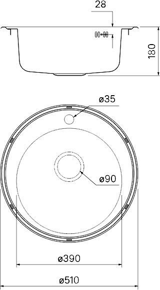 Мойка кухонная Iddis Basic BAS51S0i77 - 4