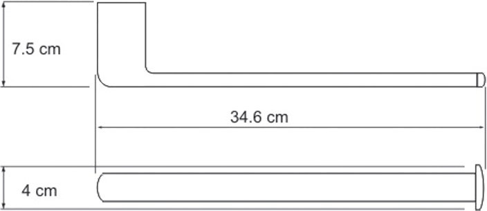 Полотенцедержатель Wasserkraft Berkel  34.6 хром K-6851 - 2