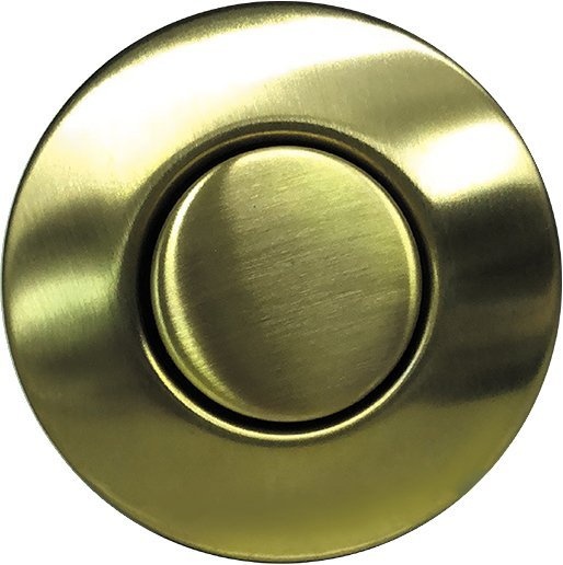 Кнопка Omoikiri 4996042 пневматическая, светлое золото - 0