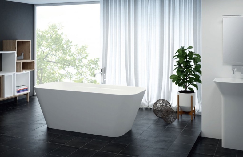 Ванна из литьевого мрамора Cezares Titan  TITAN-SQUARE-170-70-57 - 0