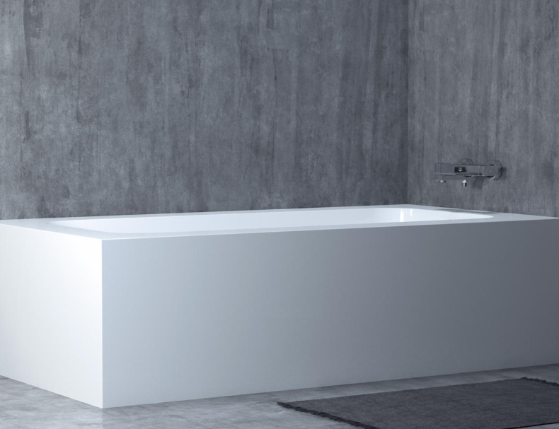 Ванна из искусственного камня Salini Orlando 180x80 102122MRF S-Stone, матовый, RAL полностью - 5