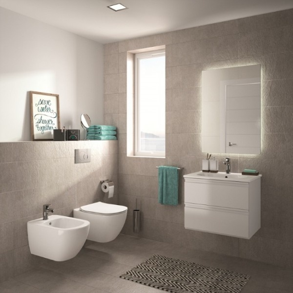 Унитаз подвесной Ideal Standard Tesi AquaBlade с микролифтом - 5