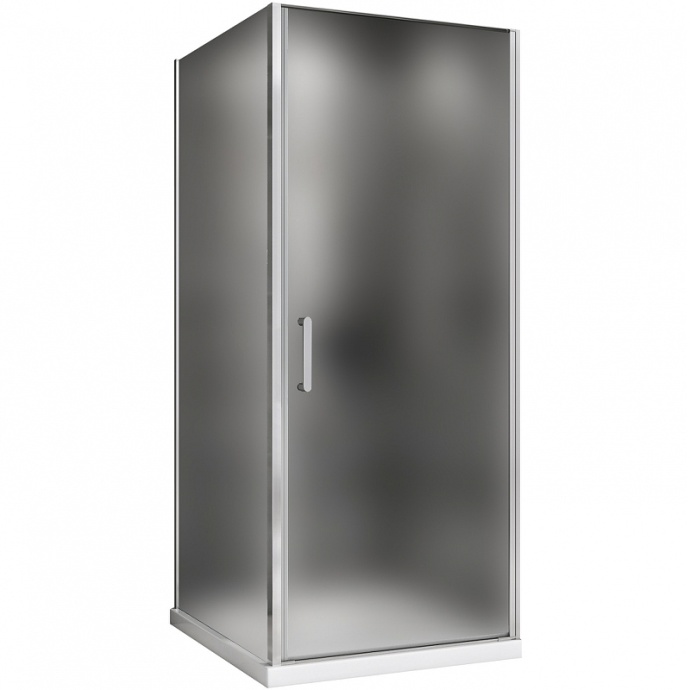 Душевой уголок Abber Sonnenstrand 60х85 хром стекло матовое AG04060M-S85M - 0