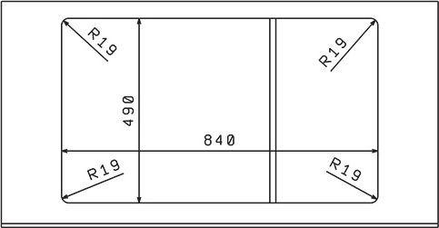 Мойка кухонная Florentina Арона 860 антрацит 20.225.D0860.302 - 2