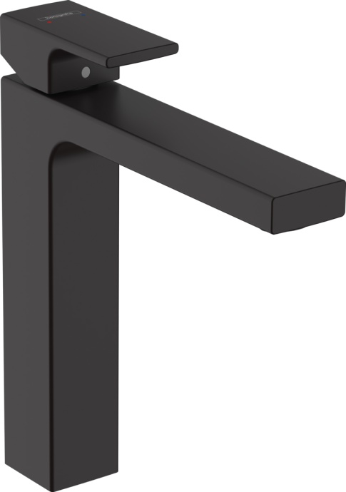 Смеситель для раковины Hansgrohe Vernis Shape черный матовый  71591670 - 0