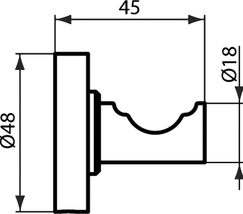 Крючок Ideal Standard IOM  A9115AA - 1