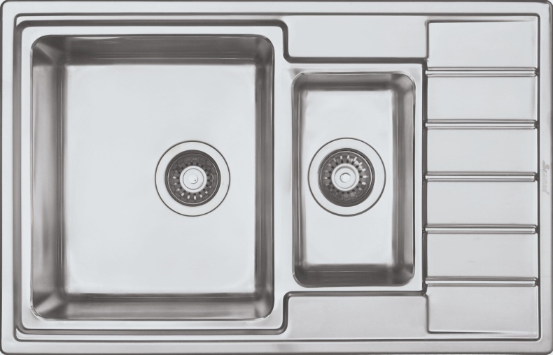 Мойка кухонная Seaman Eco Roma SMR-7850B без отверстий SMR-7850B.0 - 0