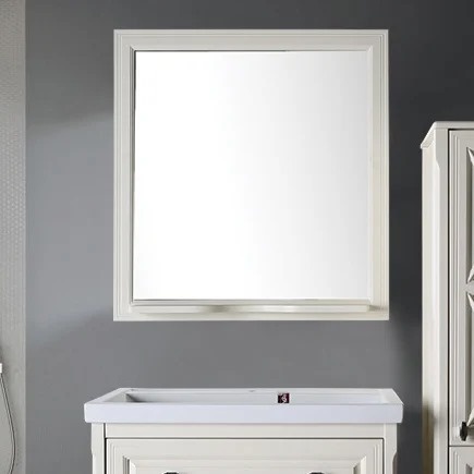 Зеркало ASB-Woodline Монте 80 бежевое, с полкой 10776 БЖ - 0