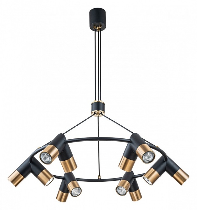 Подвесная люстра Indigo Doppio 11036/12P Black - 2