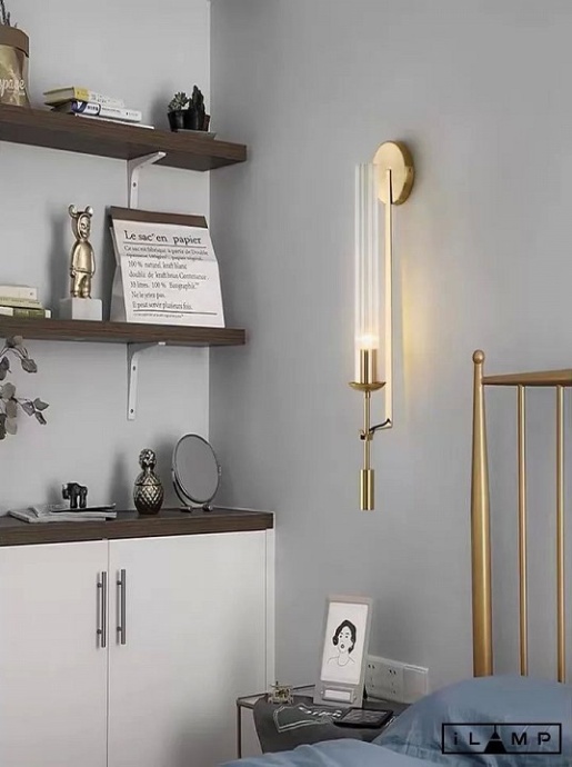 Бра iLamp Thor 88043W BR - 2