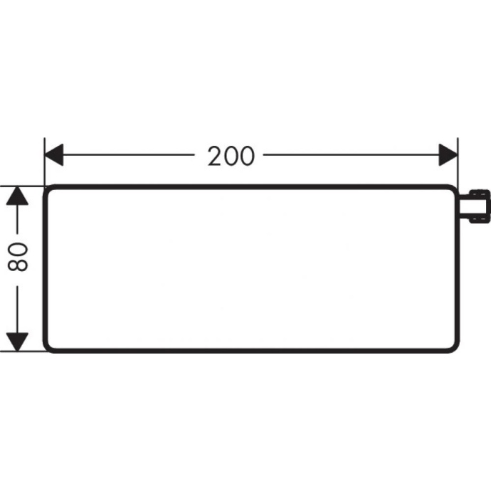 Мыльница hansgrohe Casetta E 26511400 - 1