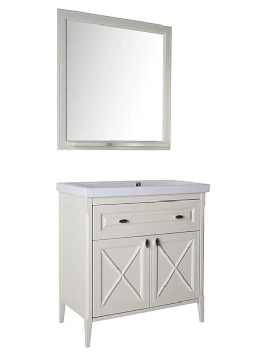 Комплект мебели для ванной Монте 80 (Благородный Бежевый)	 1079101 - 1