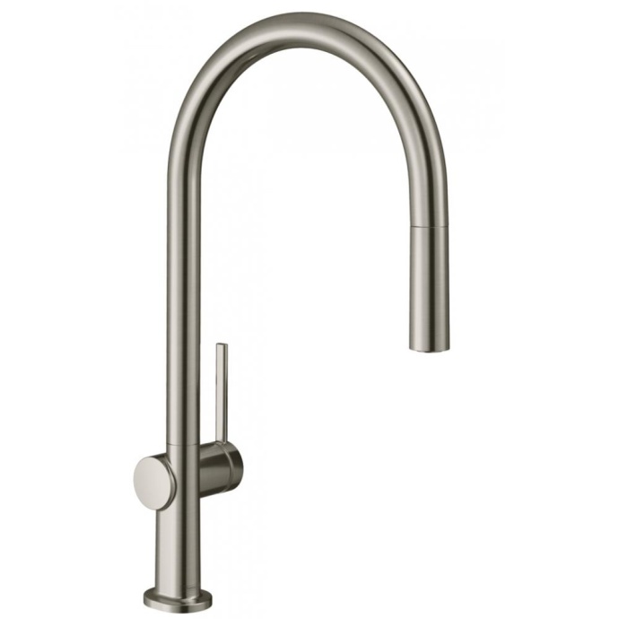 Кухонный смеситель однорычажный, 210, с вытяжным изливом, 1jet Hansgrohe 72802800 - 0