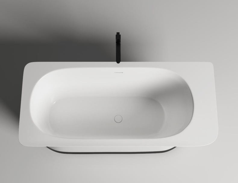 Ванна из искусственного камня Salini Mona 180x80 102921MRH S-Stone, матовый, RAL снаружи - 5