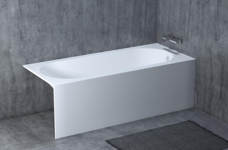 Ванна из искусственного камня Salini Ornella 170x75 102311MRH S-Sense, матовый, RAL снаружи - 5