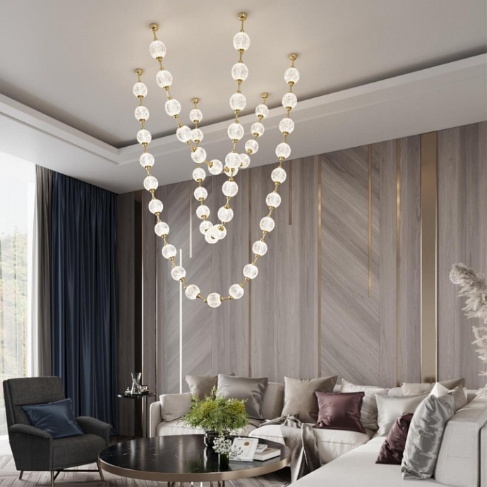 Подвесной светодиодный светильник Odeon Light Crystal 5008/192L - 1