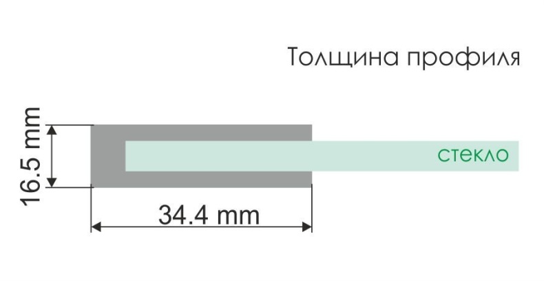 Шторка на ванну Wasserkraft Berkel 48P01-80 Fixed - 1