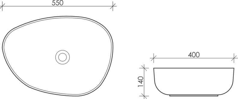 Раковина Ceramica Nova Element CN5003 - 4