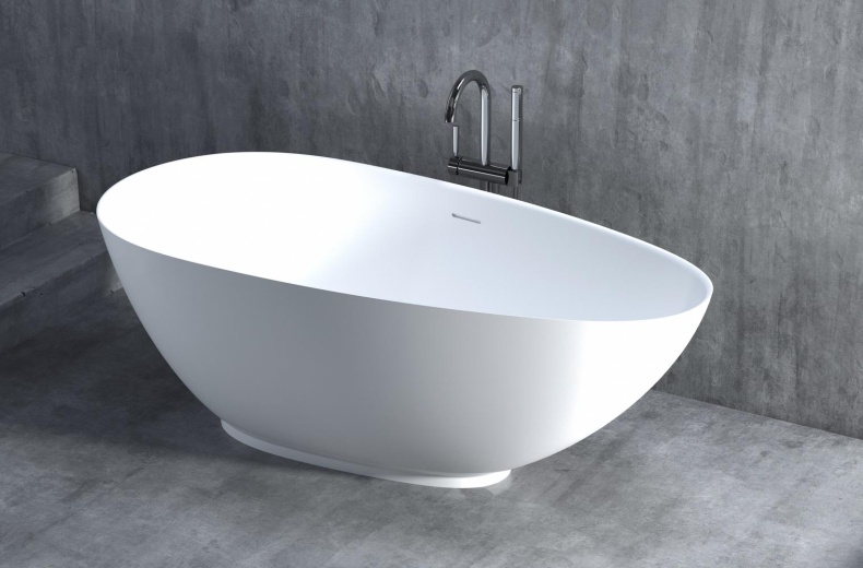 Ванна из искусственного камня Salini Paola 160x77 101511GRF S-Sense, глянцевый, RAL полностью - 4