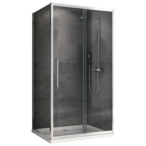 Душевой уголок Abber Schwarzer Diamant 150х70 хром  AG30150H-S70-S70 - 0