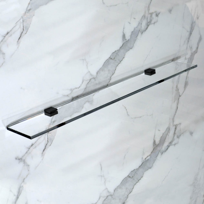 Полка STWORKI Glass Shelf 60 полкодержатели черные 3GW262TTKK000 - 3