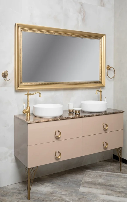 Зеркало Armadi Art  Terso бронза с подсветкой  560-BR-140 - 3