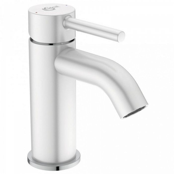 Смеситель для раковины Ideal Standard Ceraline белый матовый - хром BC203U5 - 0