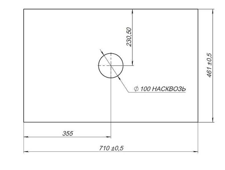 Столешница Allen Brau Reality 70 графит структура 1.32022.GR-S - 4