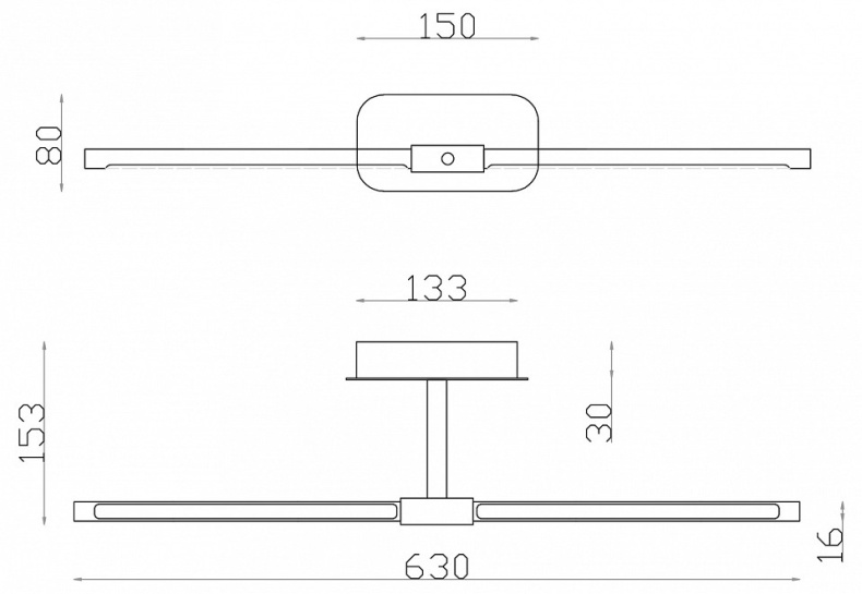Подсветка для зеркала Favourite Insight 4016-2W - 4