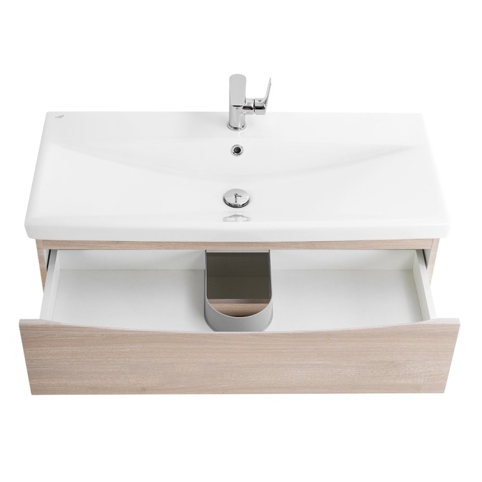 Тумба с раковиной Belbagno Marino-Cer 80 светлое дерево - 4