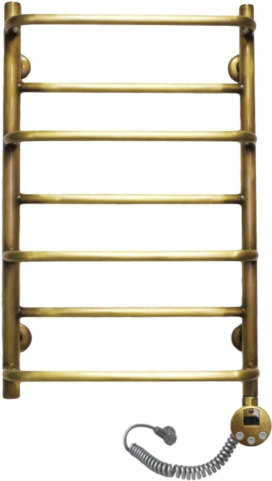 Полотенцесушитель электрический Domoterm Орфей П7 50x70, античная бронза, R Орфей П7 500x700 АБР ER - 0