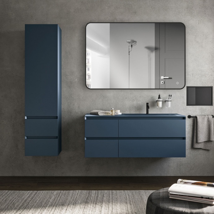 Зеркало Vincea 120х80 черное с подсветкой VLM-3VC120B - 1