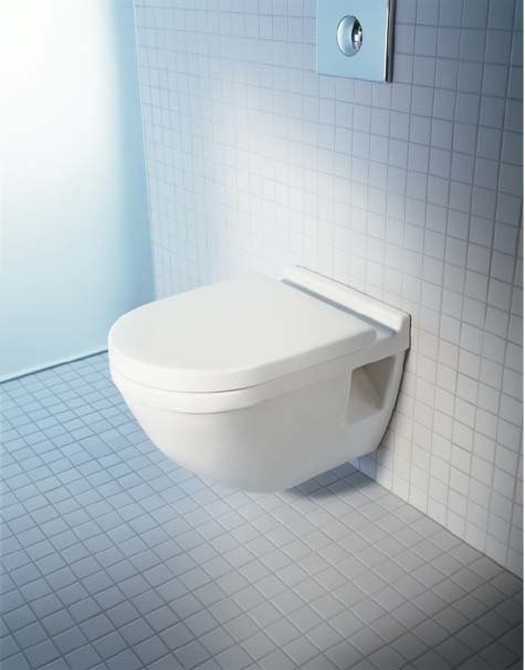 Унитаз подвесной Duravit Starck 3 с крышкой, белый (2200090000) - 2