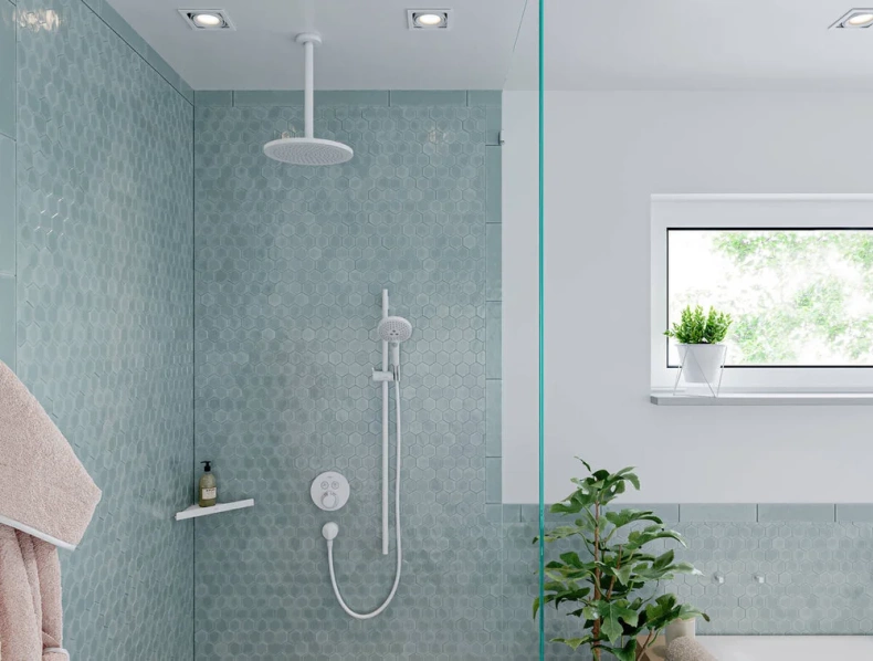 Душевая штанга Hansgrohe Unica 90 белый матовый 28631700 - 2