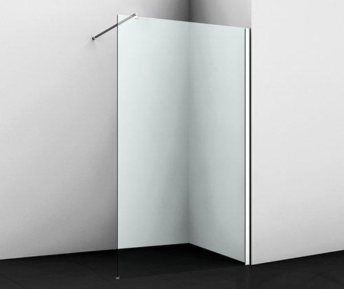 Душевая перегородка Wasserkraft Rossel 28W39 90 см, профиль хром - 1