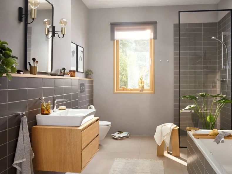 Смеситель для раковины Hansgrohe Rebris E с донным клапаном хром 72559000 - 1