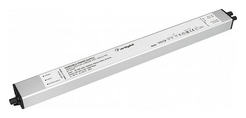 Блок питания Arlight ARPV-LG24160-Linear-PFC-Dali2-PD 24V 160W IP67 6,7A 033429 - 0