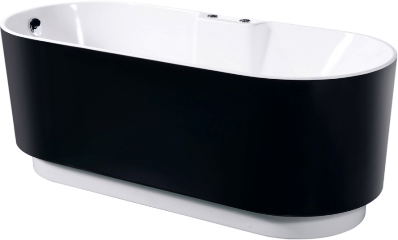 Акриловая ванна Orans BT-NL601- FTSI Black 601FTSH - 0