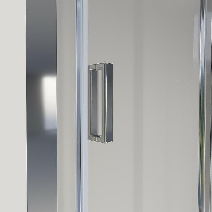 Душевая дверь Niagara Nova 100 NG-62-10A профиль Хром стекло прозрачное - 2