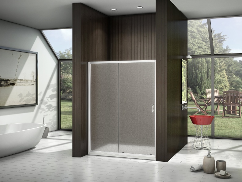 Душевая дверь в нишу Good Door Latte WTW-140-G-WE ЛА00025 - 2