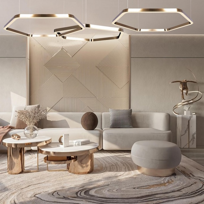 Подвесной светильник Loft it Titanium 10243S Gold - 5