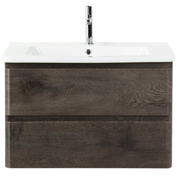 Тумба с раковиной BelBagno Albano 80 темное дерево не - 0